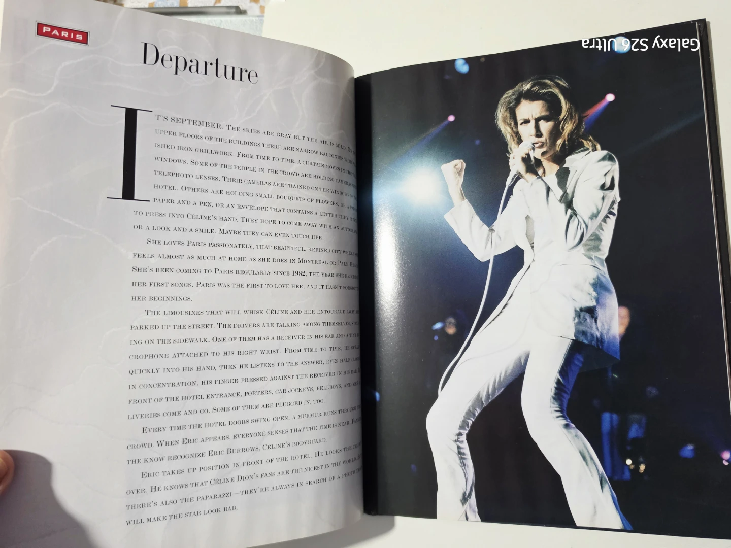 Celine Dion TOUR DE FORCE Hard Cover Tour Book - photo 5