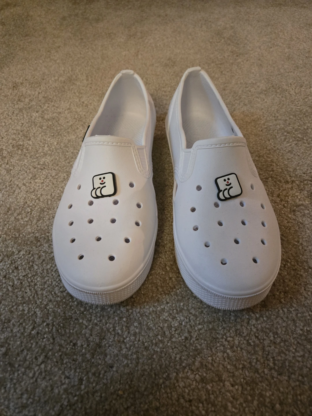 ABLE Tongtongmaru Clogs - White (Size 280) - Worn Once - photo 2