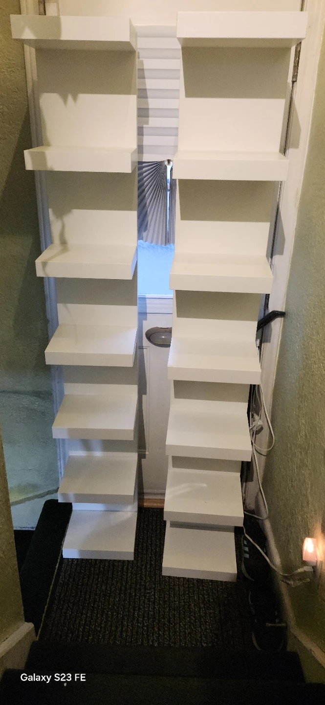 IKEA White Modern Bookshelf. $20 EACH - photo 2