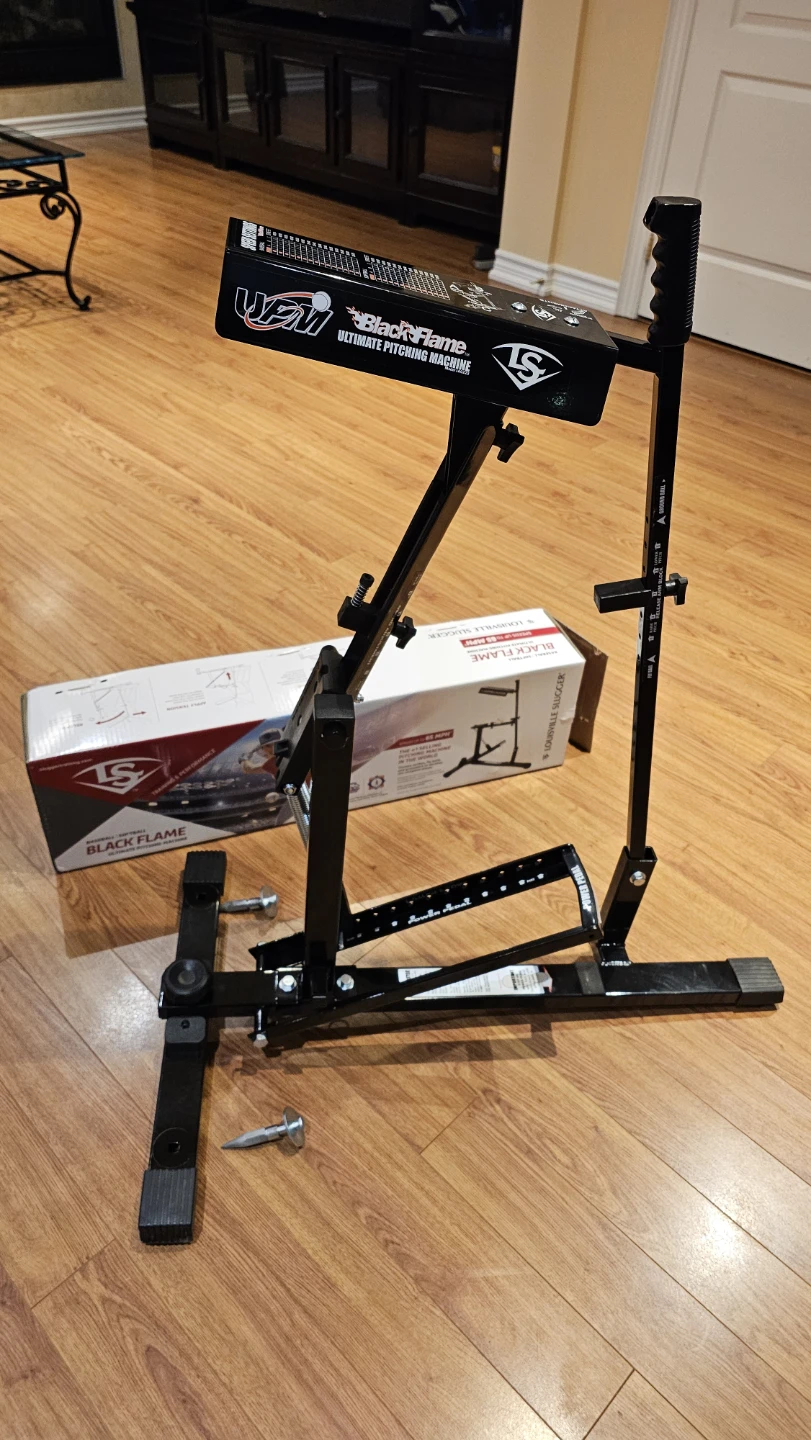 Louisville Slugger BlackFlame Ultimate Pitching Machine