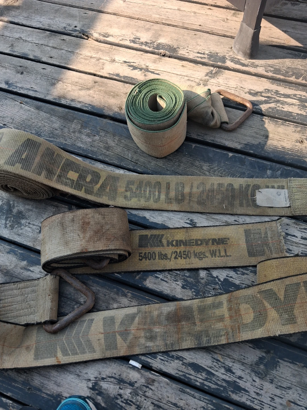 Kinedyne Heavy Duty Cargo Winch Tie-Down Strap 5400lbs