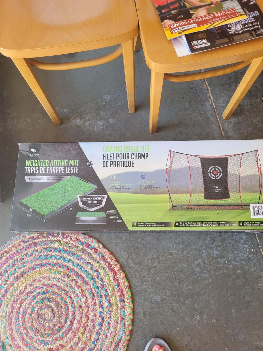 Palladium Golf Driving Range Net and Hitting Mat