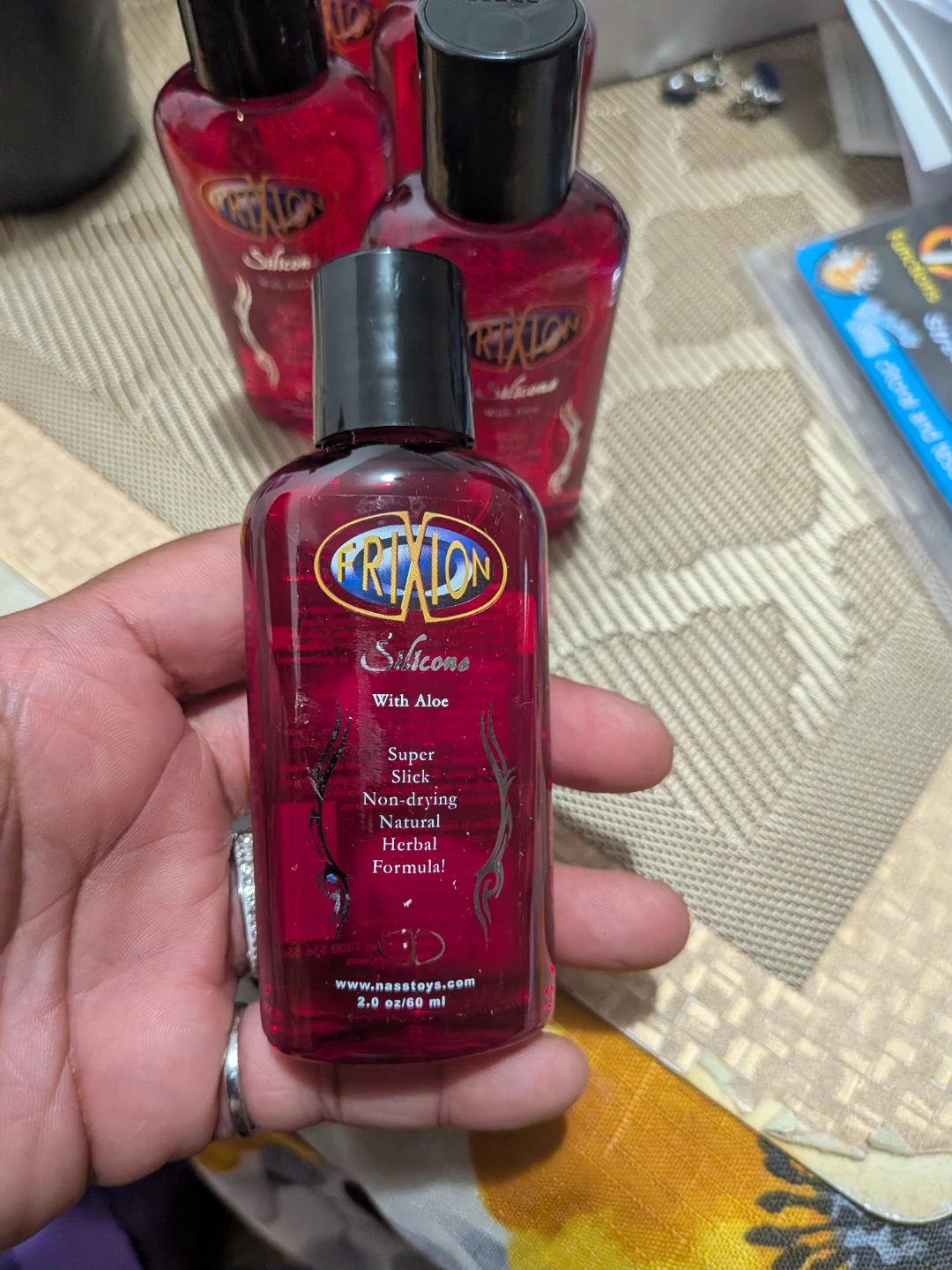 FriXion Silicone Lubricant with Aloe - 2.0 oz