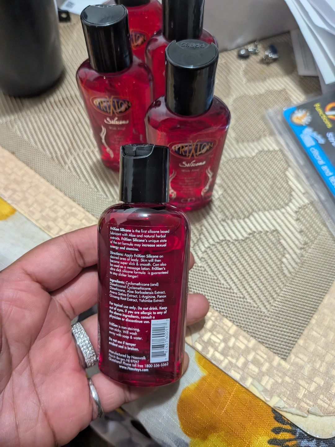 FriXion Silicone Lubricant with Aloe - 2.0 oz - photo 2