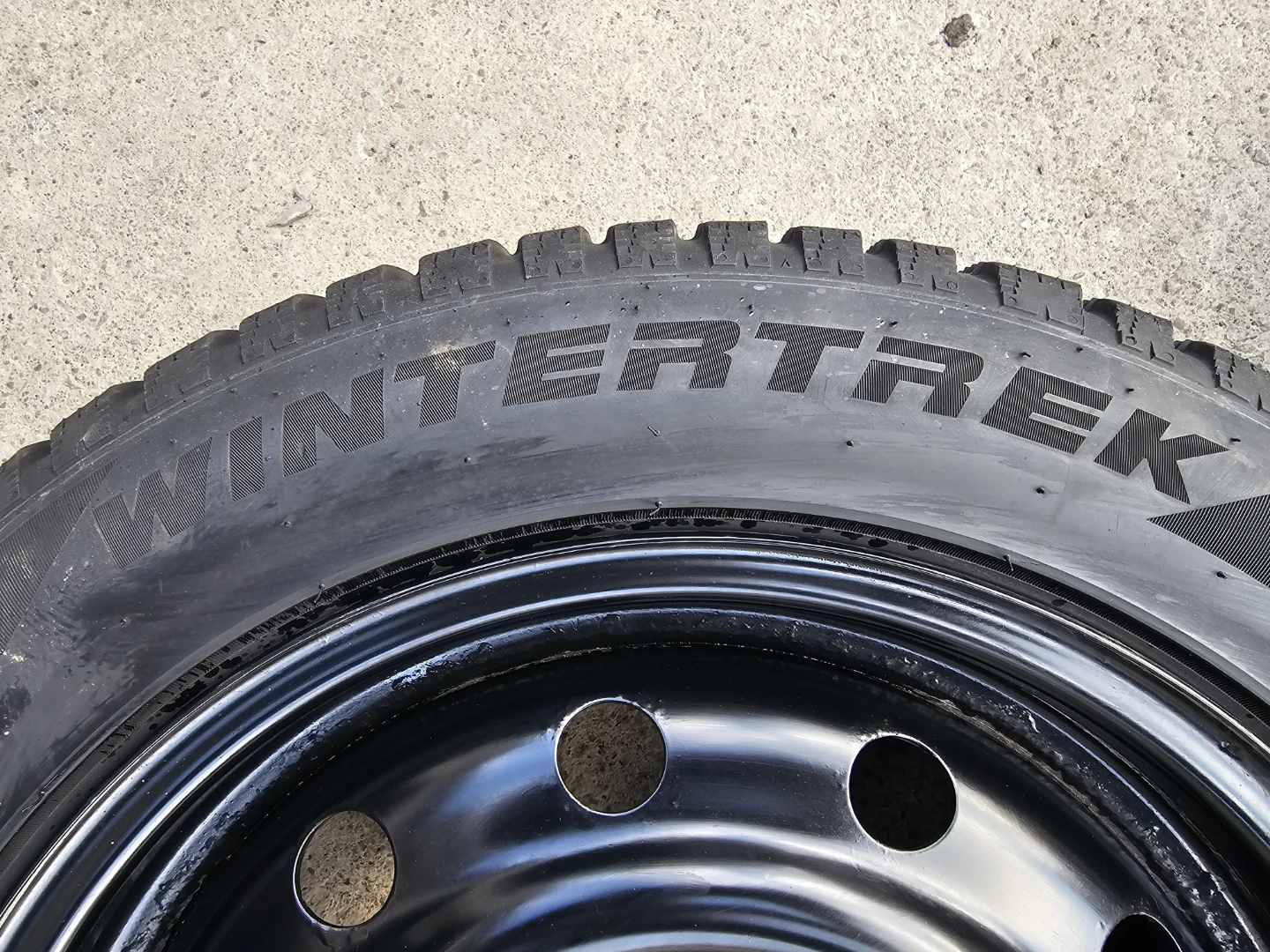 HONDA CIVIC WINTER TIRES ON STEEL RIMS - photo 4