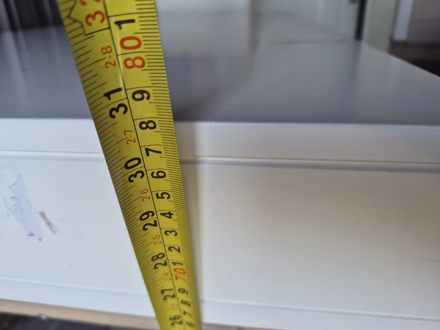 White Desk with 3 Drawers - photo 5