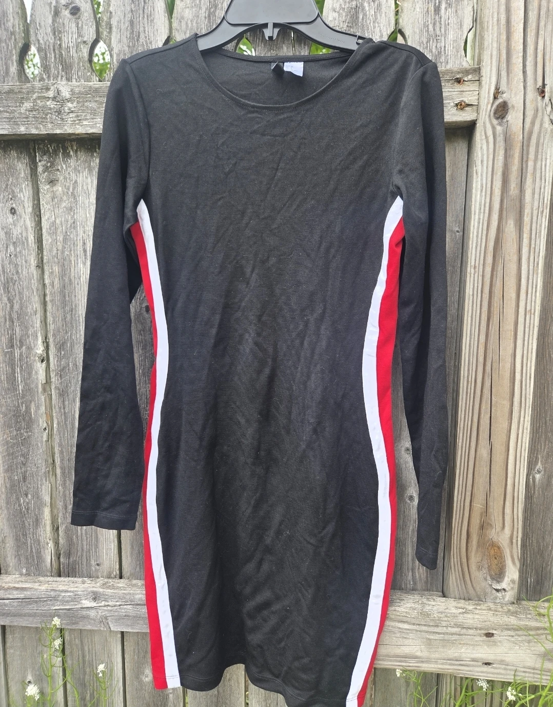 Divided Black Long Sleeve Dress US Size 4