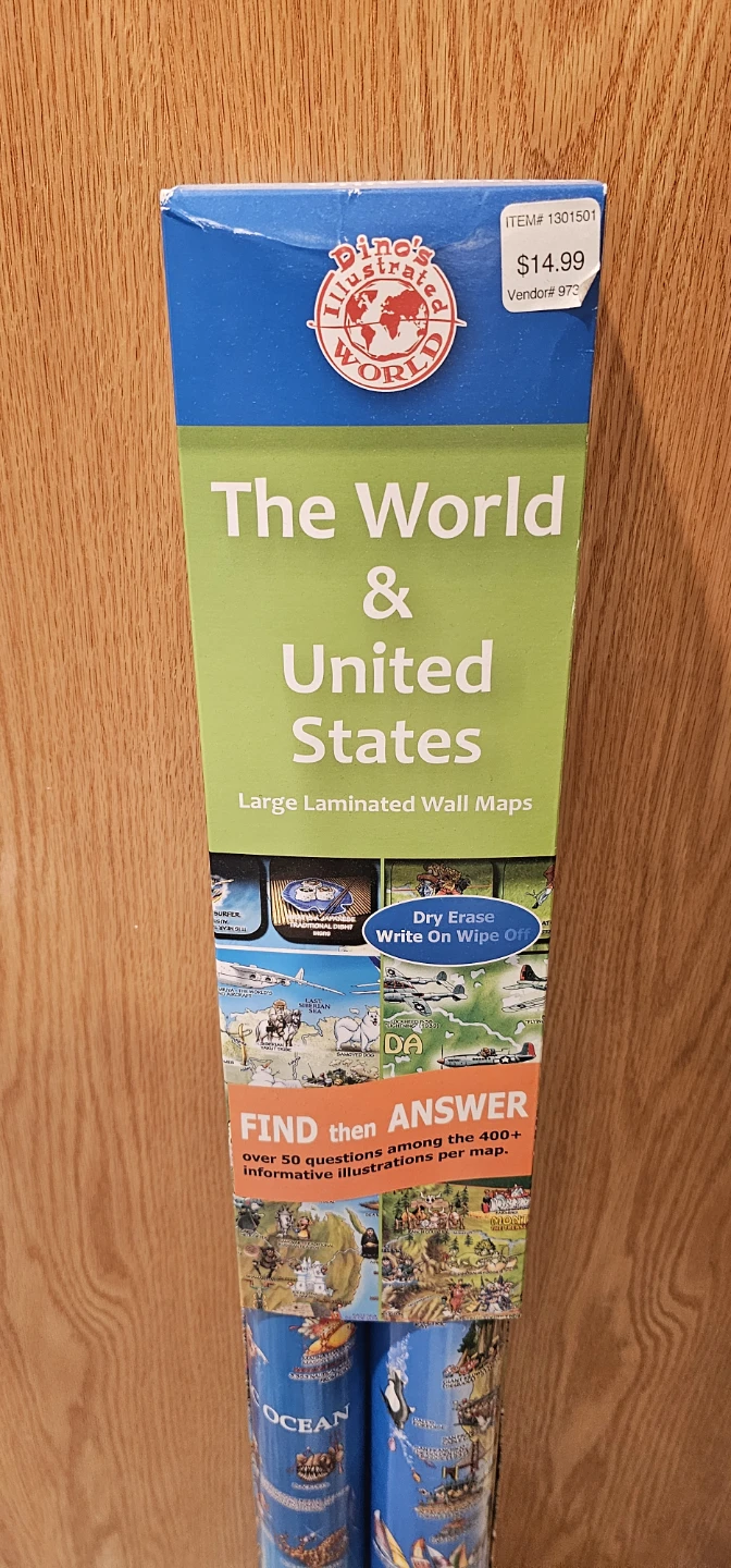 Kids play tent and new world map - photo 2