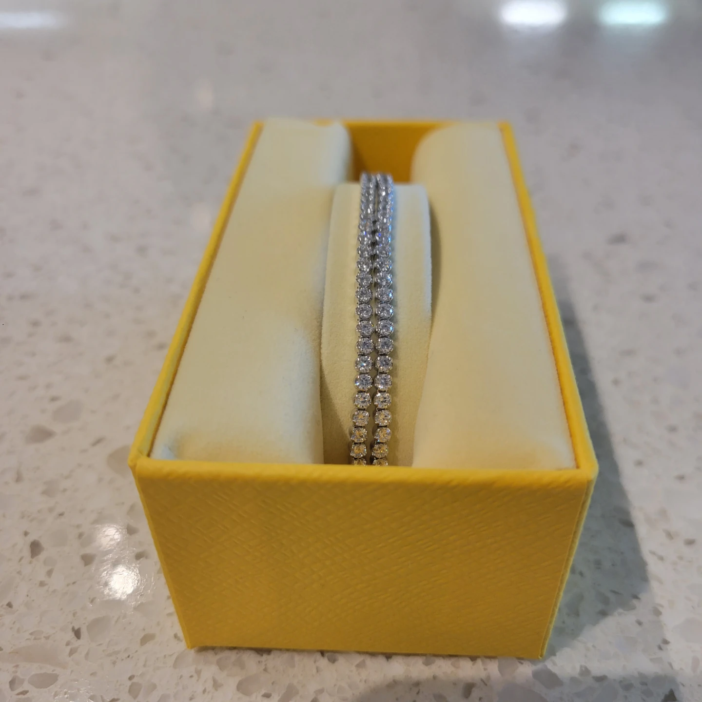 BRAND NEW: Swarovski Matrix Tennis Bracelet, Originally $189+ - photo 4