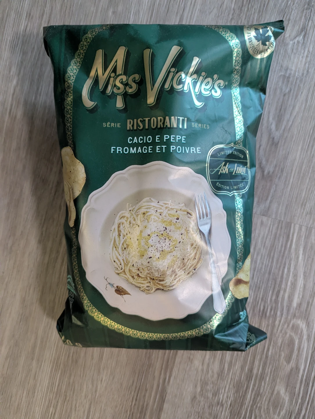 Miss Vickie's Ristoranti Cacio e Pepe Chips