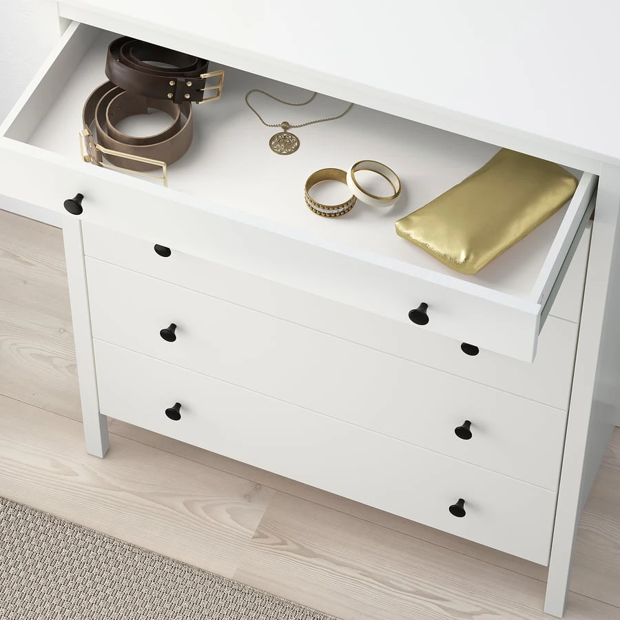 IKEA KOPPANG Chest of 5 drawers, white - photo 3