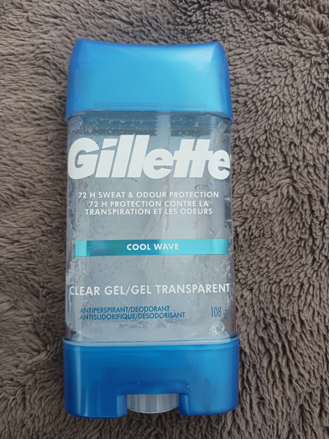 Gillette Cool Wave Clear Gel Antiperspirant Deodorant 108g