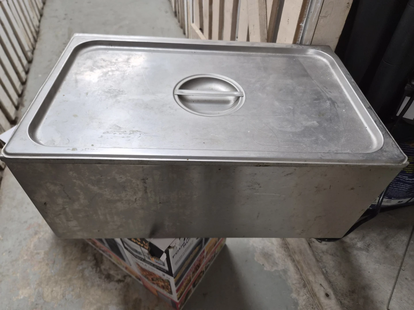 General Equipment Steam Table Food Warmer with Lid - photo 4