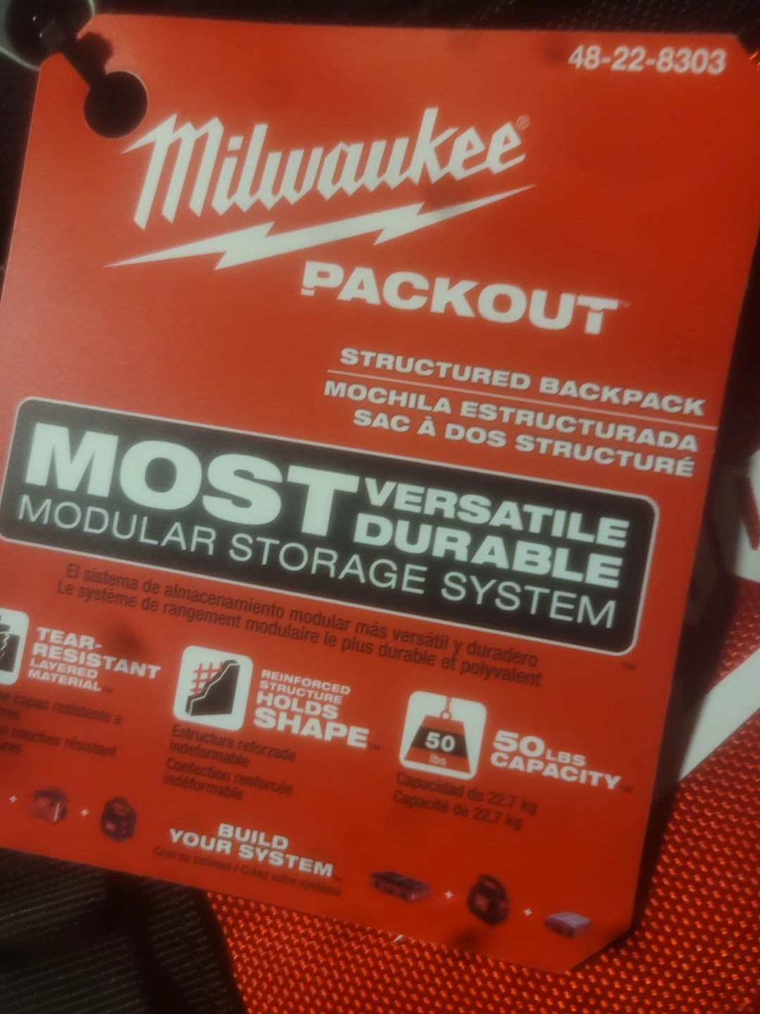 Milwaukee PACKOUT Structured Backpack - photo 2