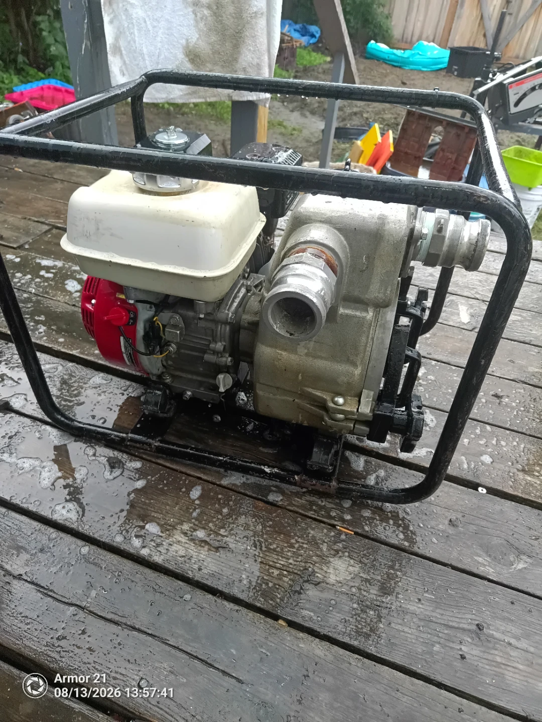 Honda GX160 Water Pump - photo 2