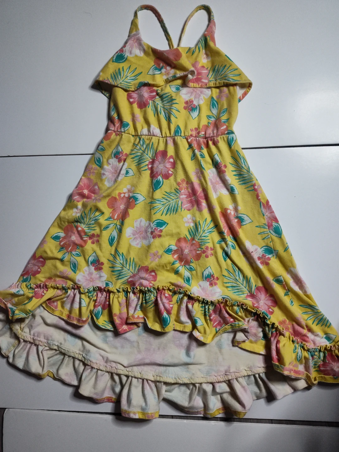 George Yellow Floral Dress