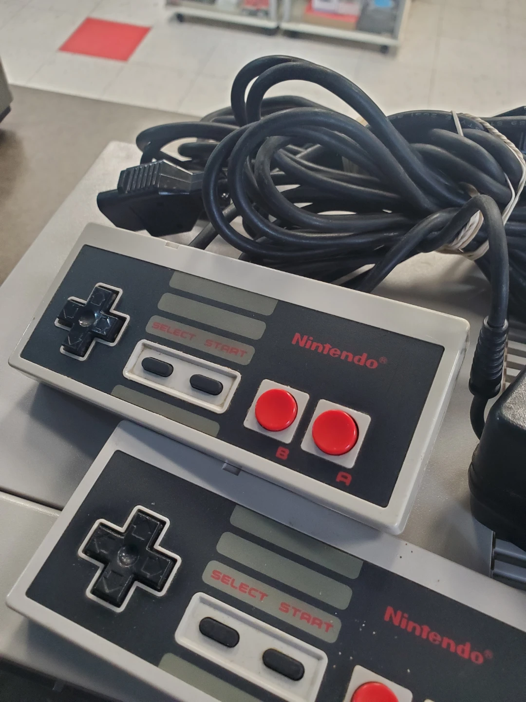 Nintendo Entertainment System Console with Controllers - photo 2