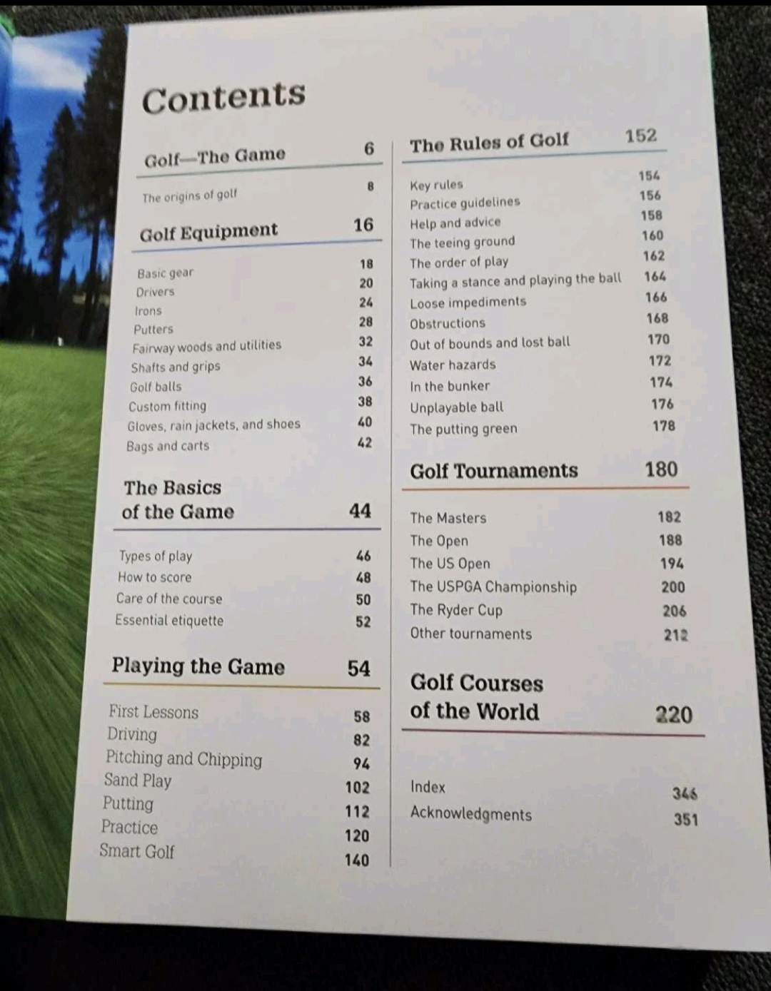 Golf The Ultimate Guide book - photo 3