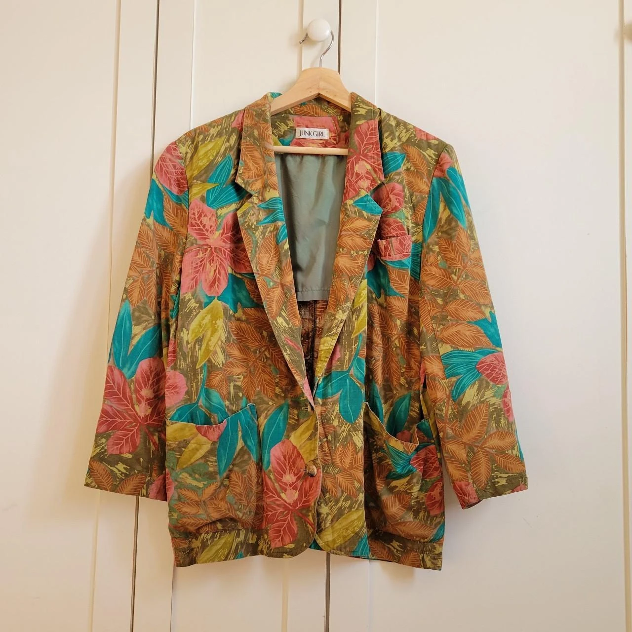 Vintage floral jacket