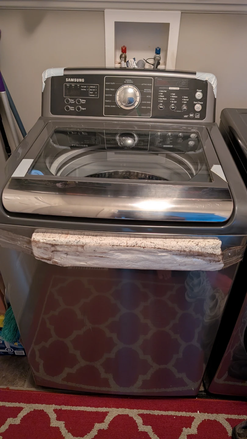 Samsung Top Load Clothes Washer WA5451ANP/XA