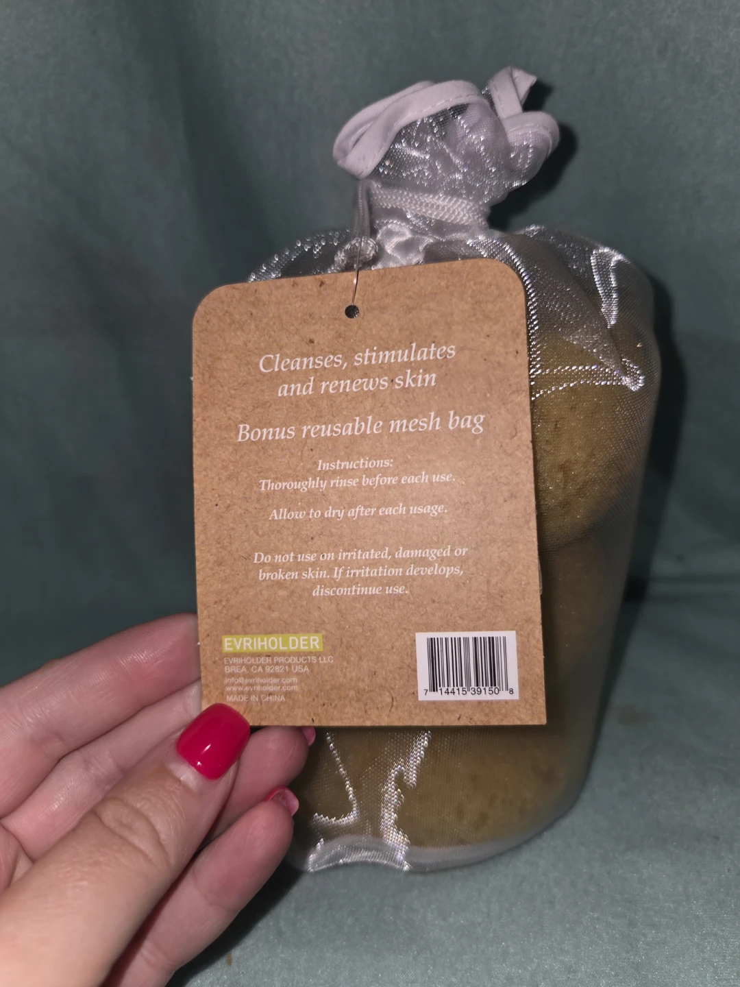 Natural Elements Foam Bath Sponges - 3 Count - photo 2