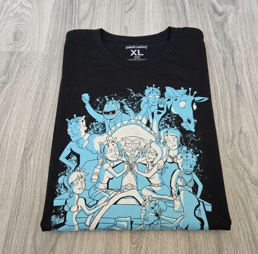 Adult Swim Rick and Morty T-Shirt XL - photo 2
