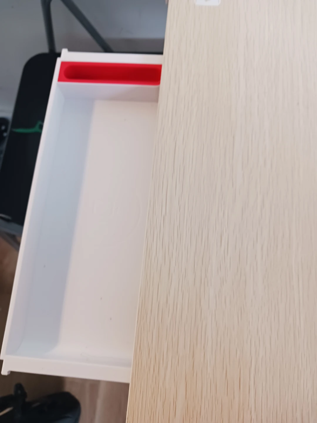 Adjustable Bedside Tray with Drawer - photo 3