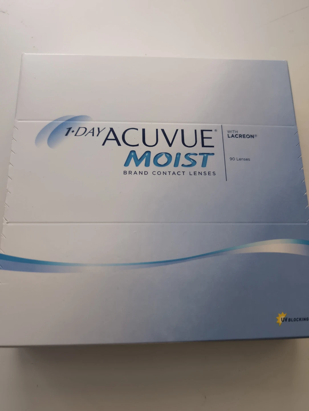 1-DAY ACUVUE MOIST Brand Contact Lenses -9.50