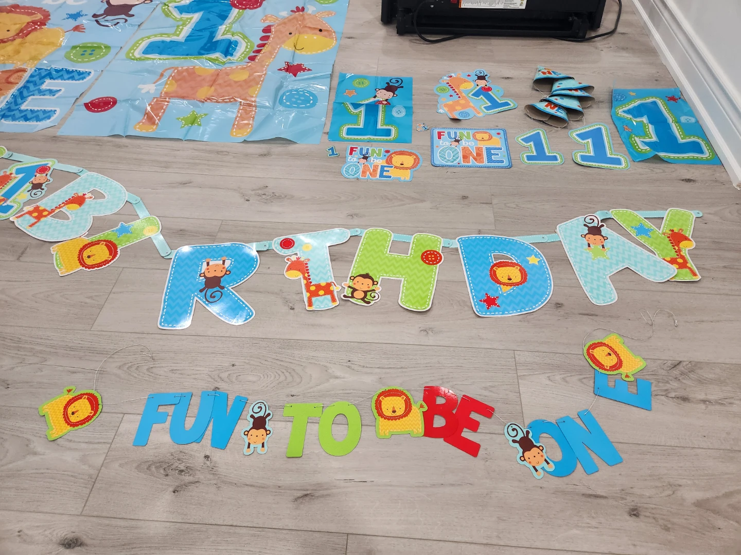First Birthday Party Decor Set - photo 3