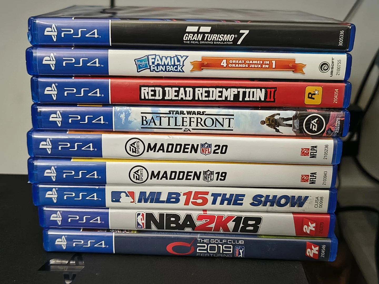 Sony PS4 Slim Bundle with 2 Controllers,9 Games (1TB) - photo 4