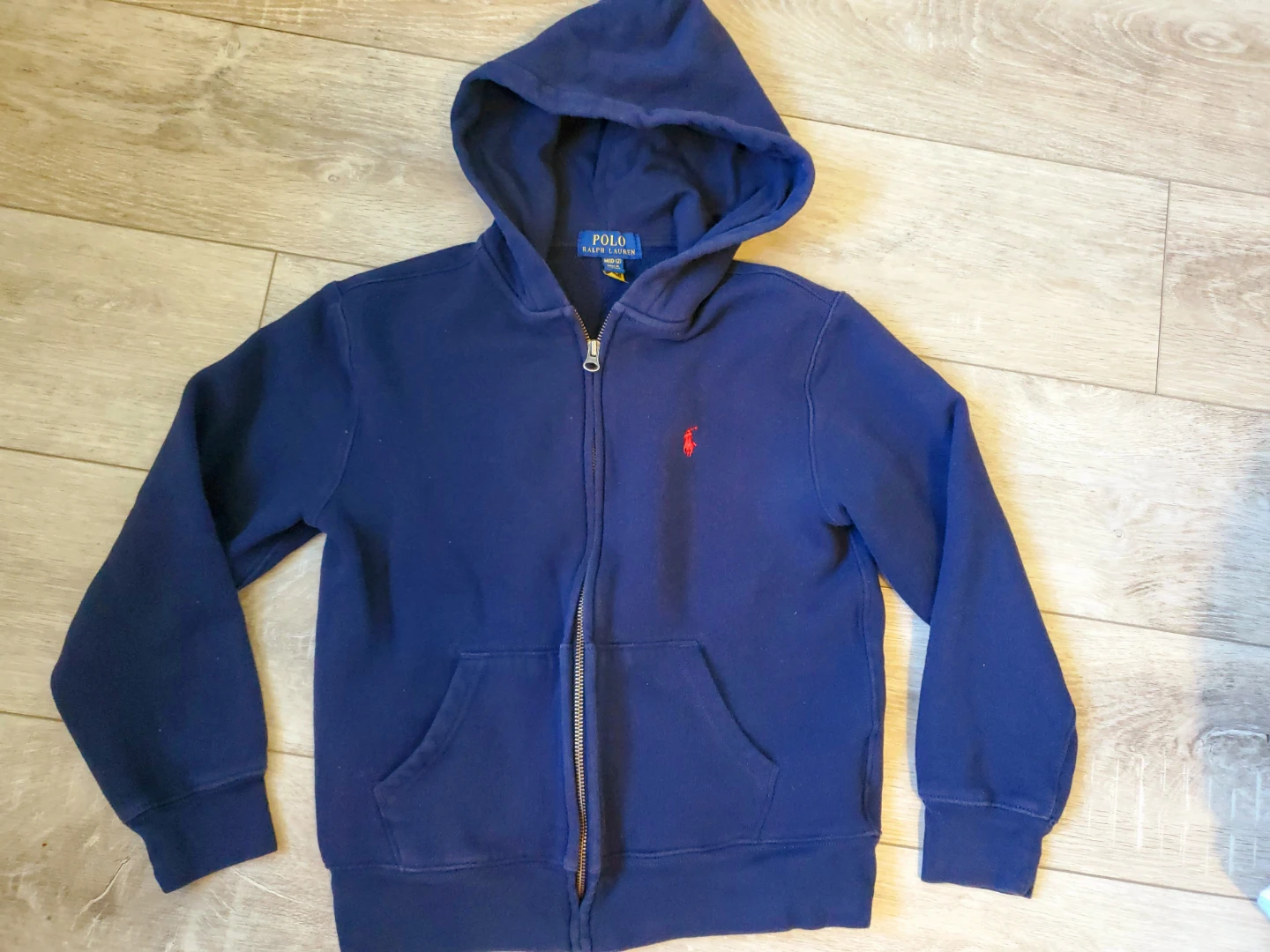 Polo Ralph Lauren Navy Zip-Up Hoodie