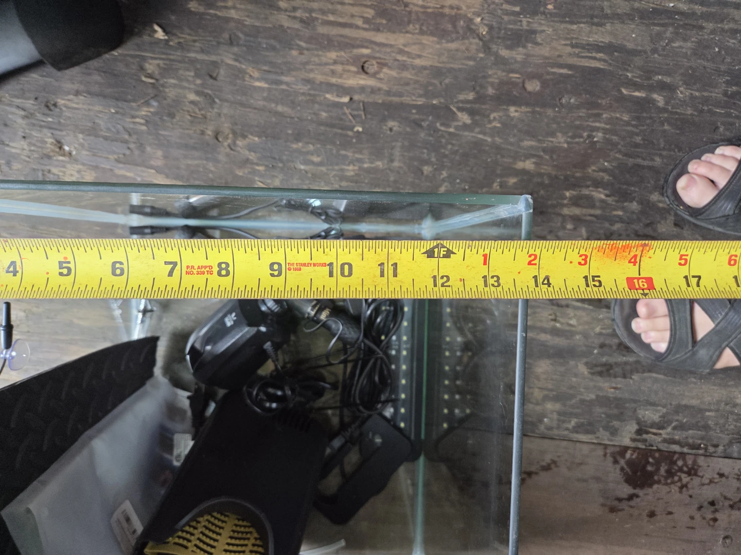 Rimless 28G glass Aquarium Tank with Accessories - photo 3