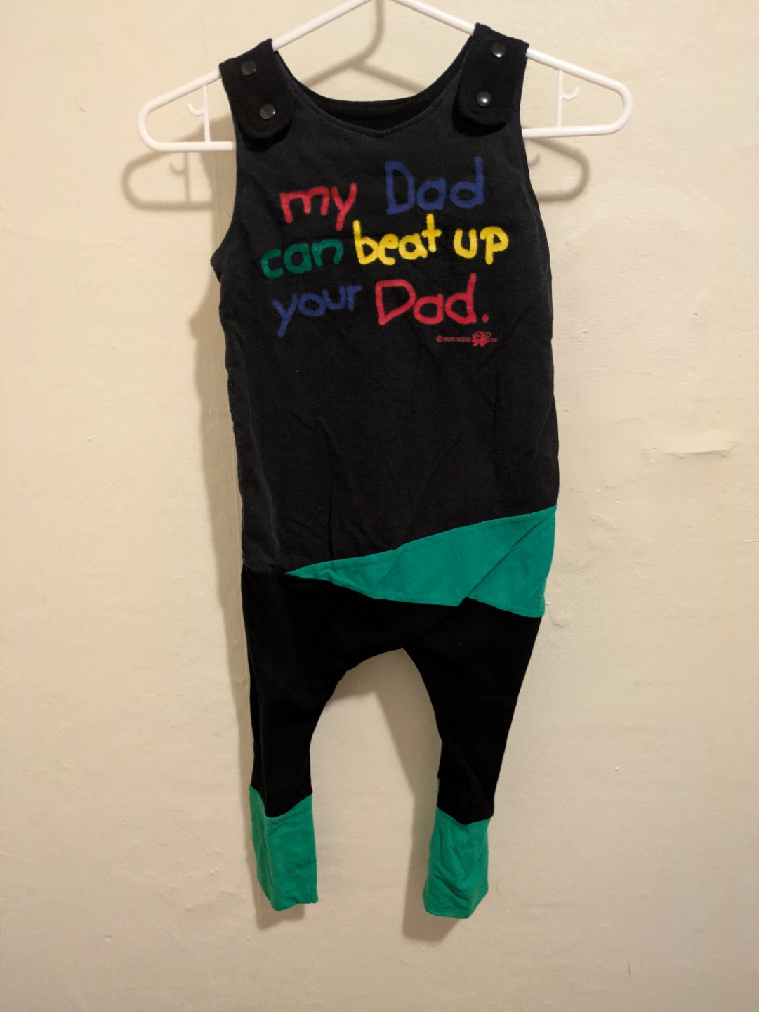 One of a Kind My Dad Can Beat Up Your Dad Romper - photo 3