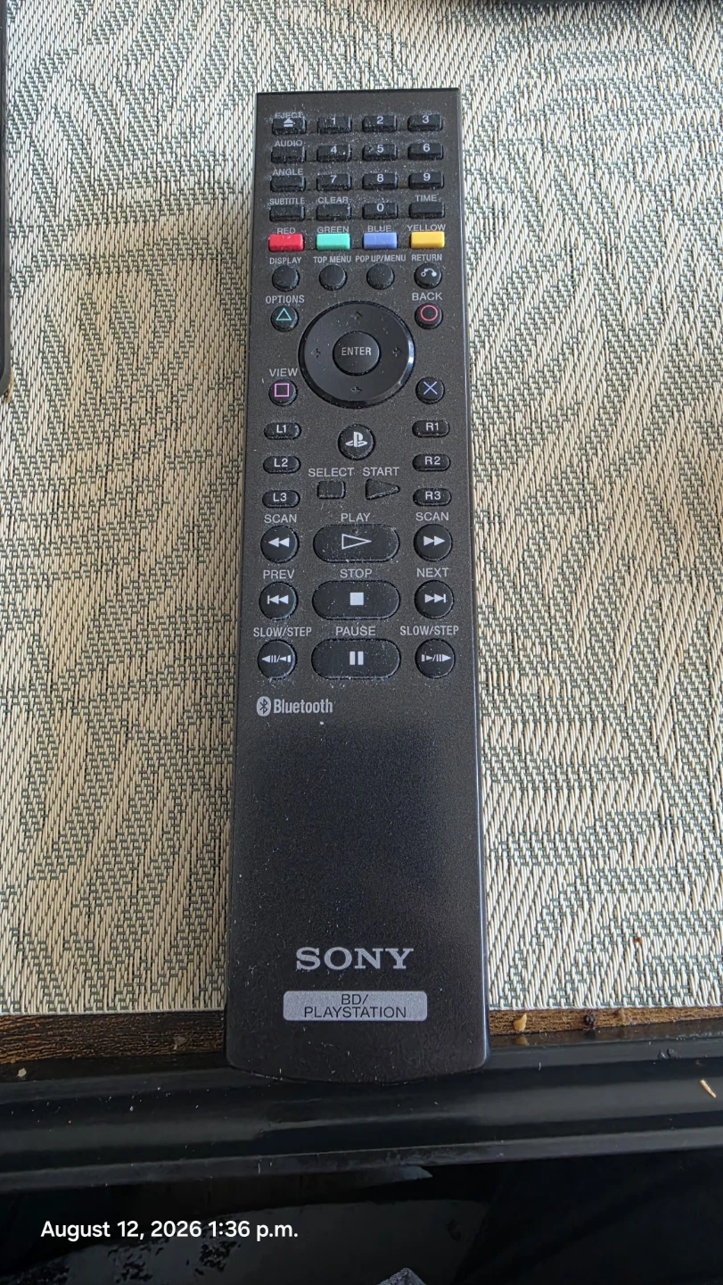 Sony PlayStation Blu-ray Remote - photo 2