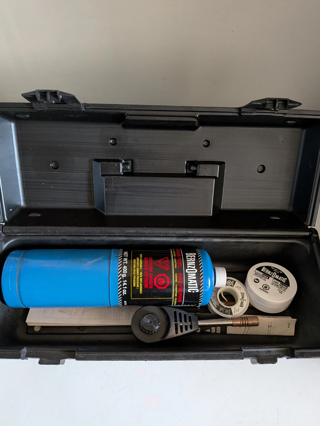 Bernzomatic Propane Torch Kit with Case - photo 3