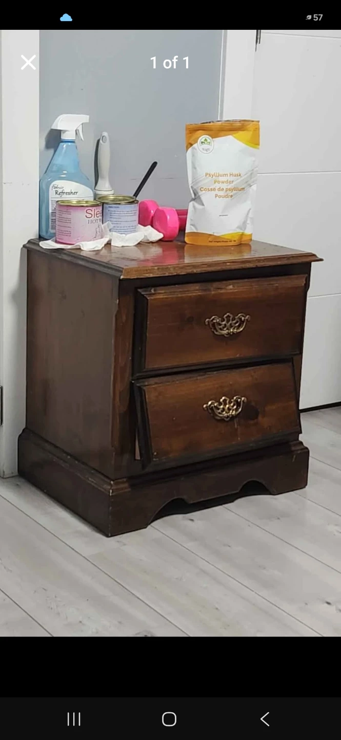 Wooden Nightstand