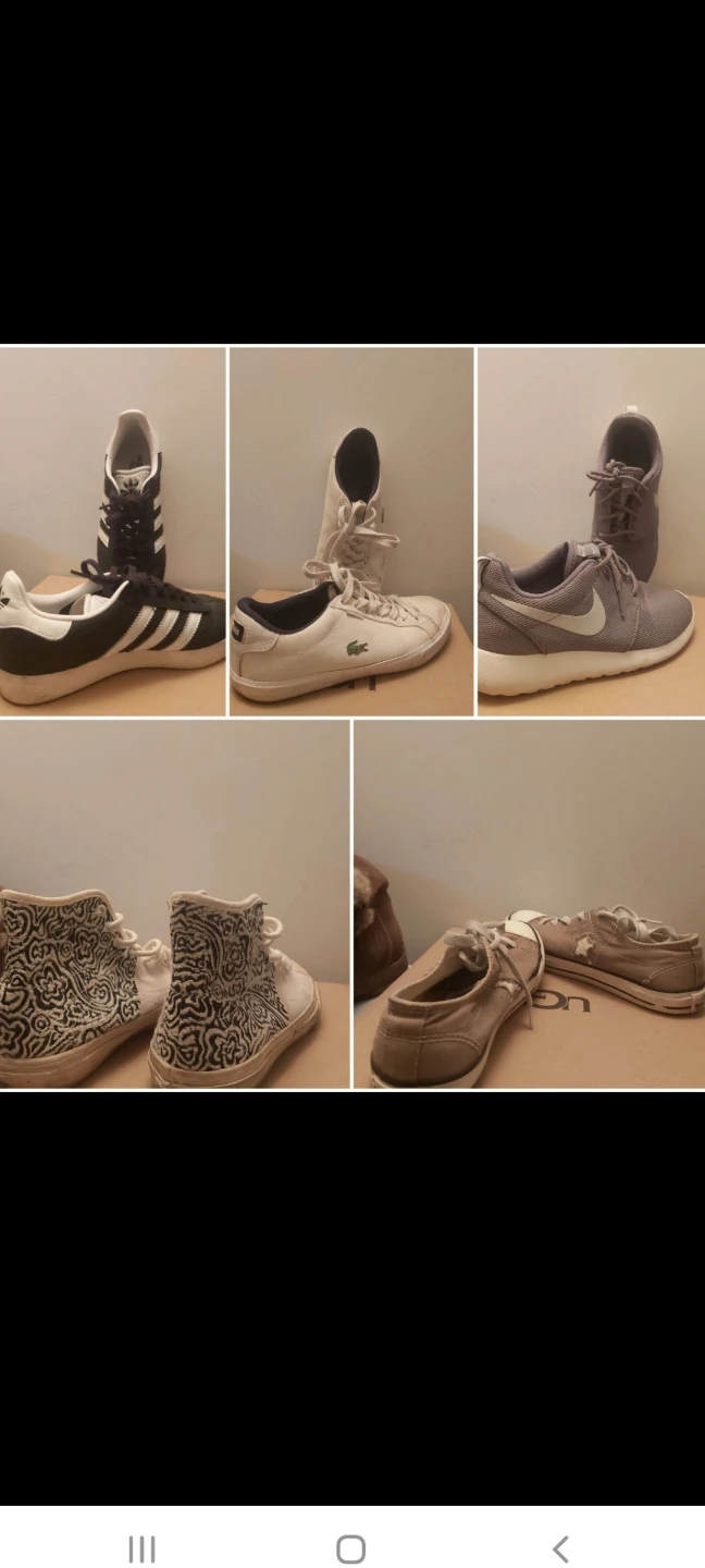Assorted Runners Sneakers - Adidas, Lacoste, Nike