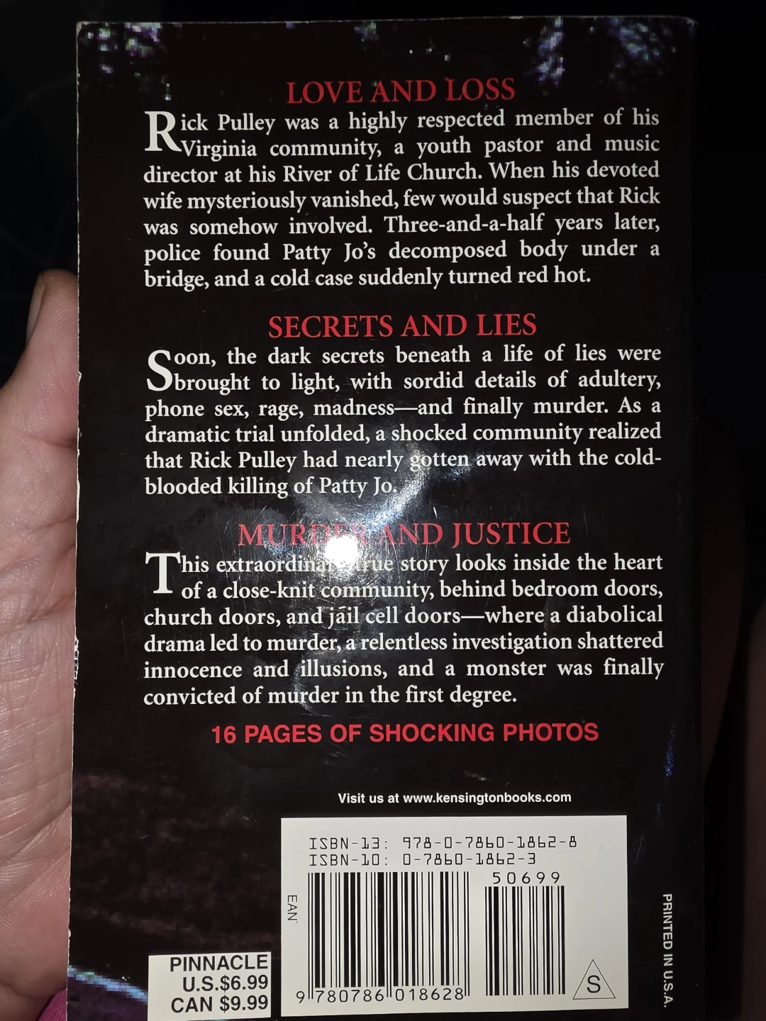 Kiss and Kill by Dale Hudson Paperback True Crime Novel - photo 2