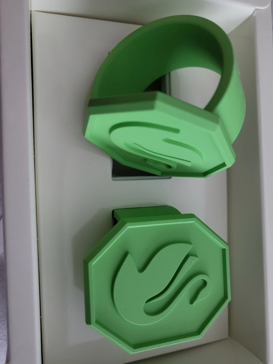 Napkin green  rings for decoretion