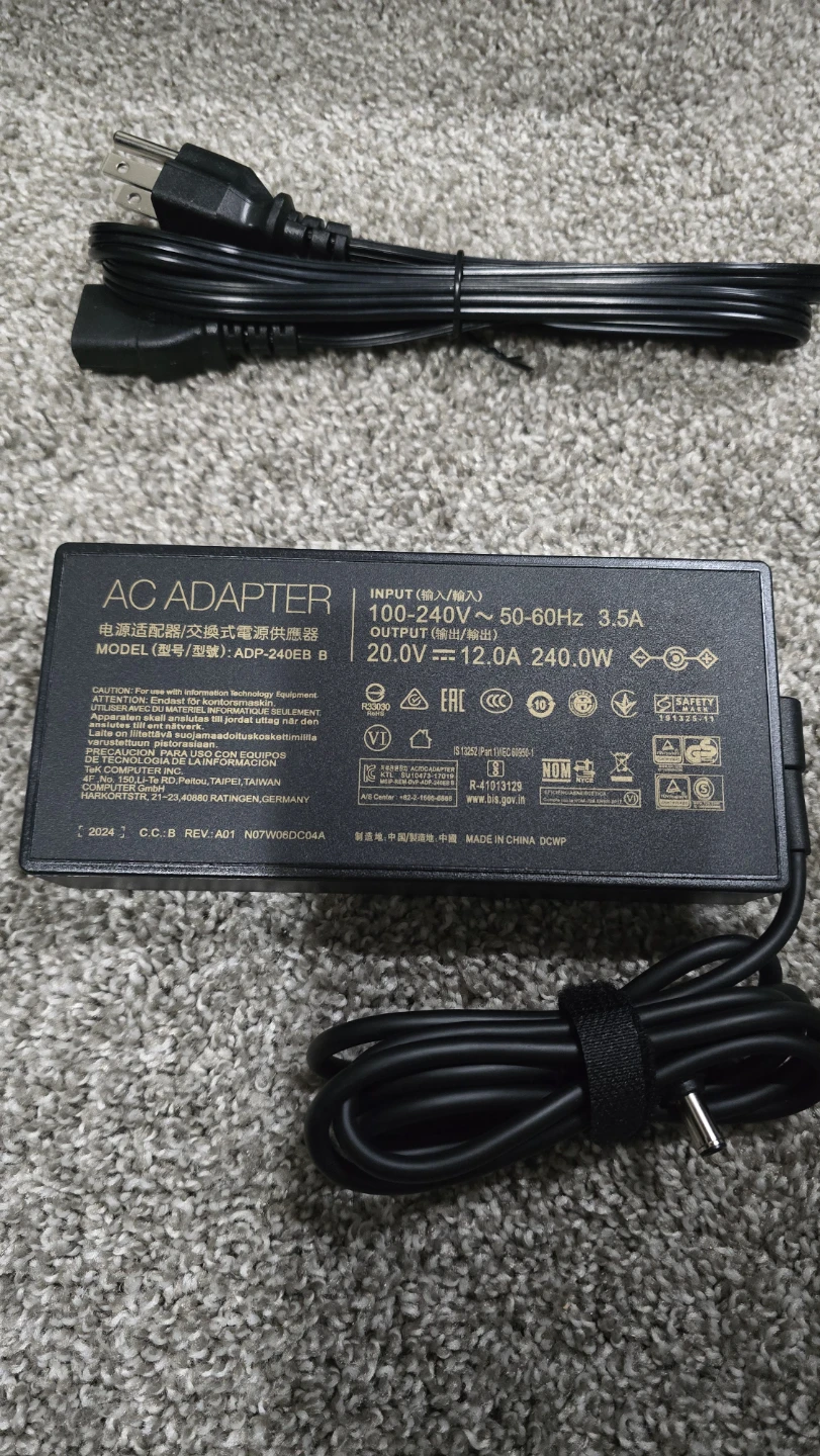 ASUS ROG ADP-240EB B AC Adapter 240W Laptop Charger - photo 3