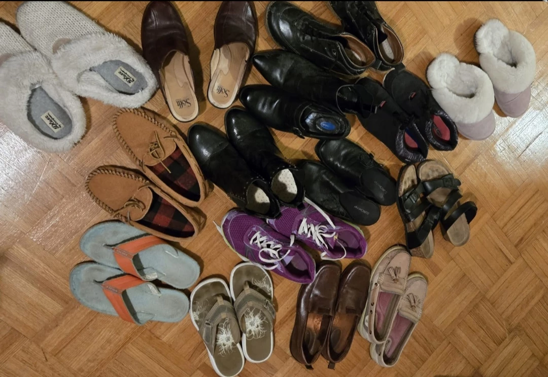 Assorted Women's Shoes and Slippers women size 8
