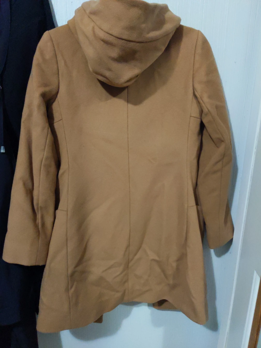 Aritizia Babaton Camel Hooded Wool Coat - photo 3