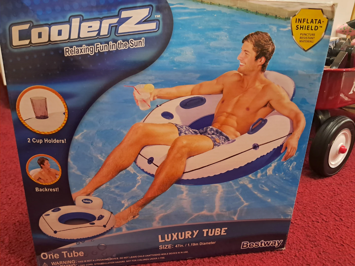 Bestway CoolerZ Luxury Tube - 47in