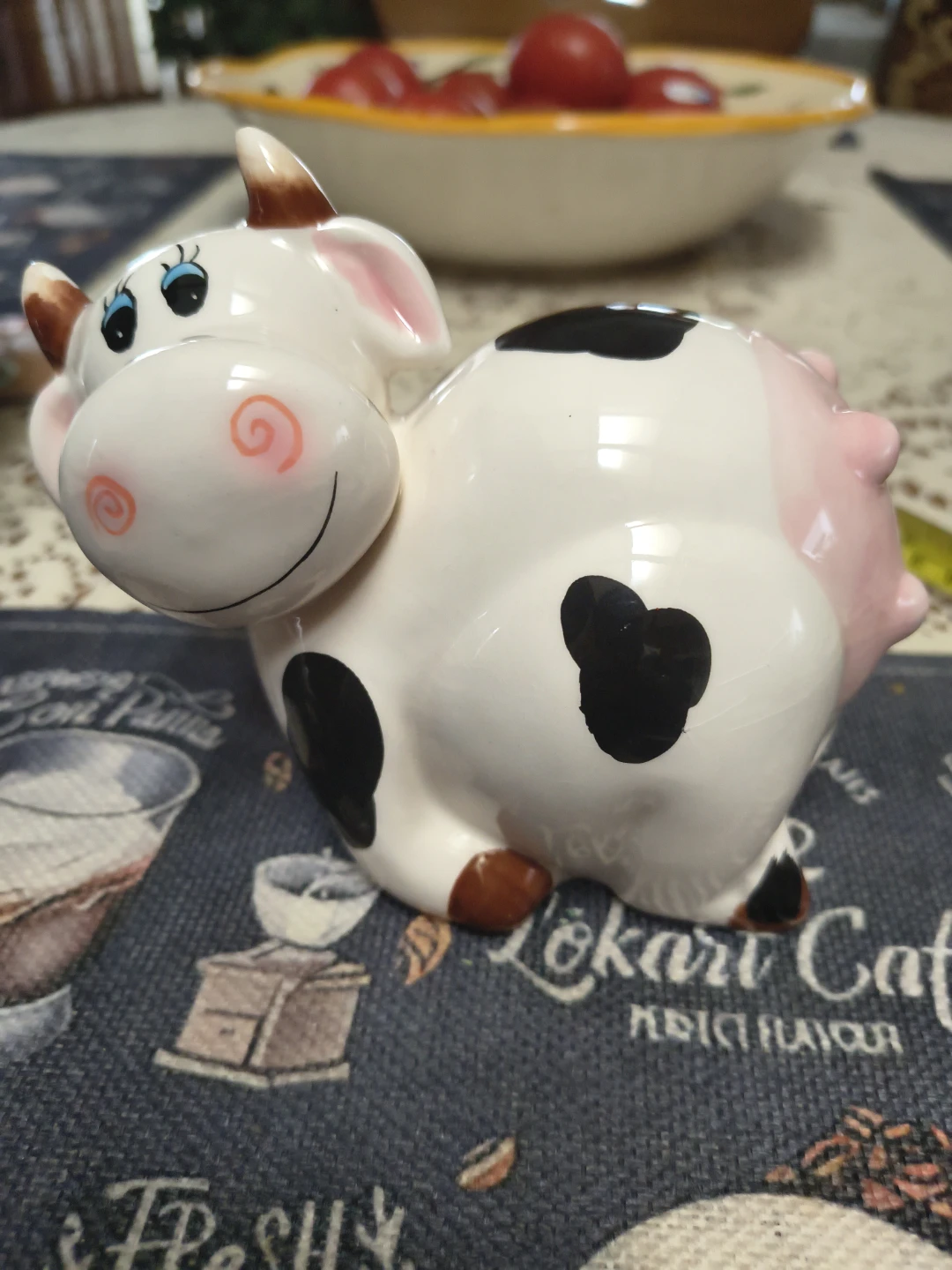 Ceramic Cow Sponge Holder