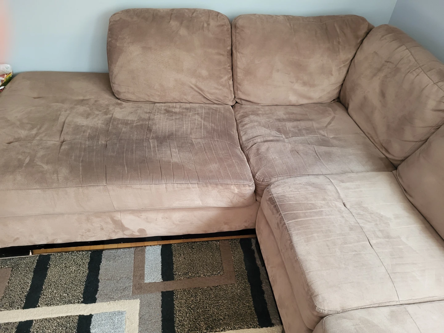 Brown Sectional couch - photo 3