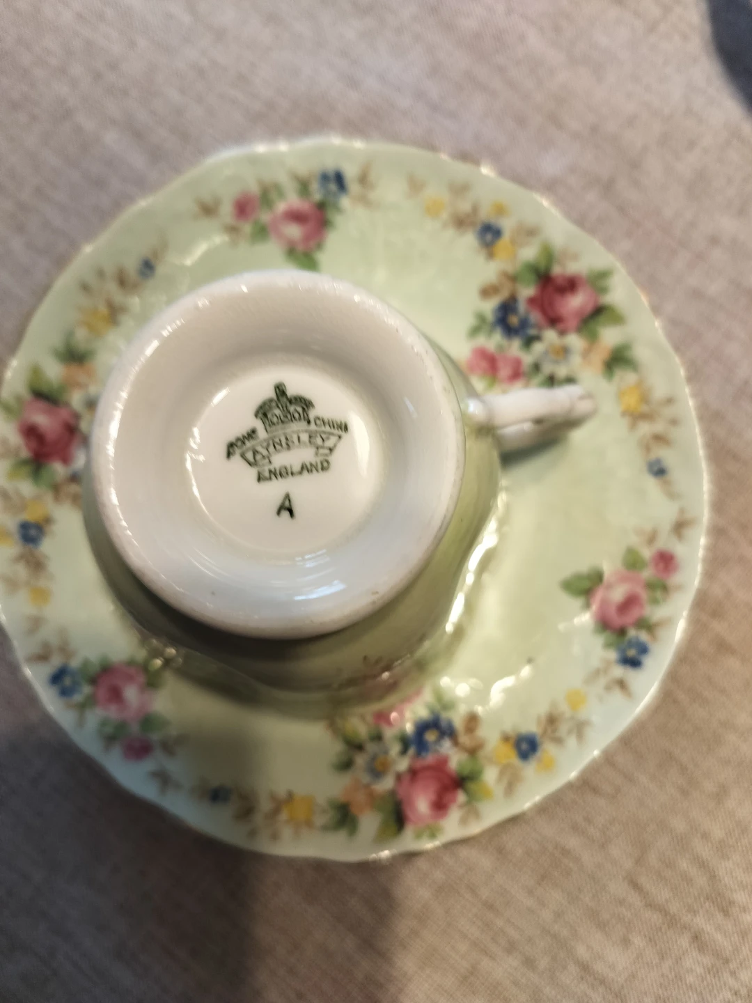 Colclough Bone China Teacup and Saucer