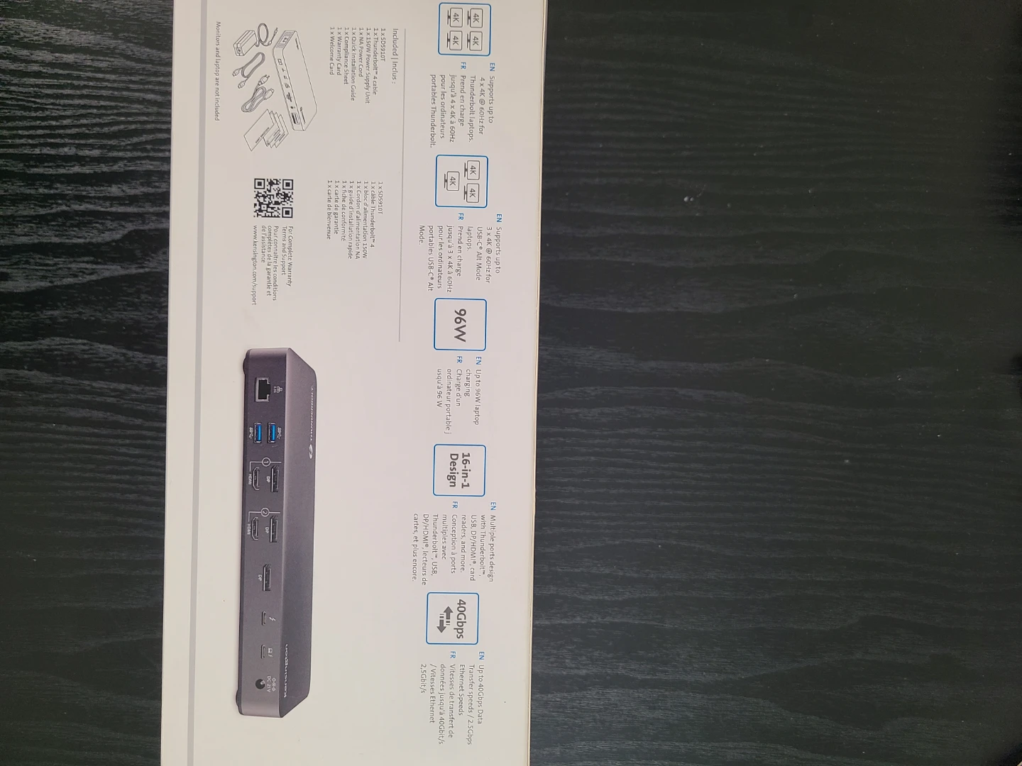 Kensington SD5910T Thunderbolt 4 Dock - photo 2