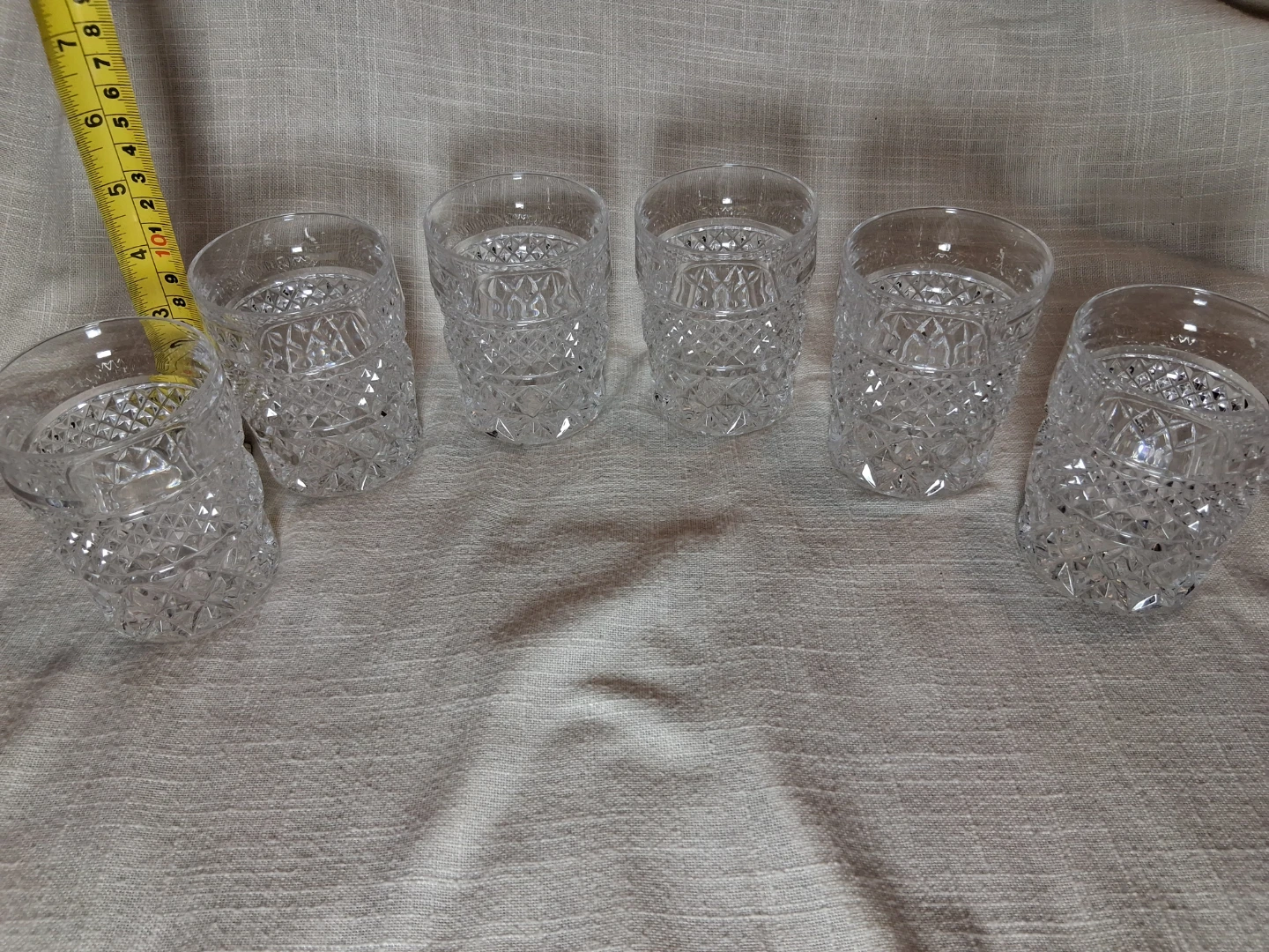 Bohemian Crystal Decanter and 6 Glasses Set - photo 3