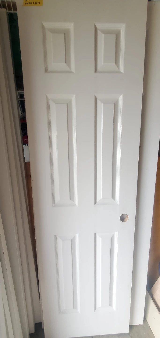 White Six-Panel Interior Doors - photo 2