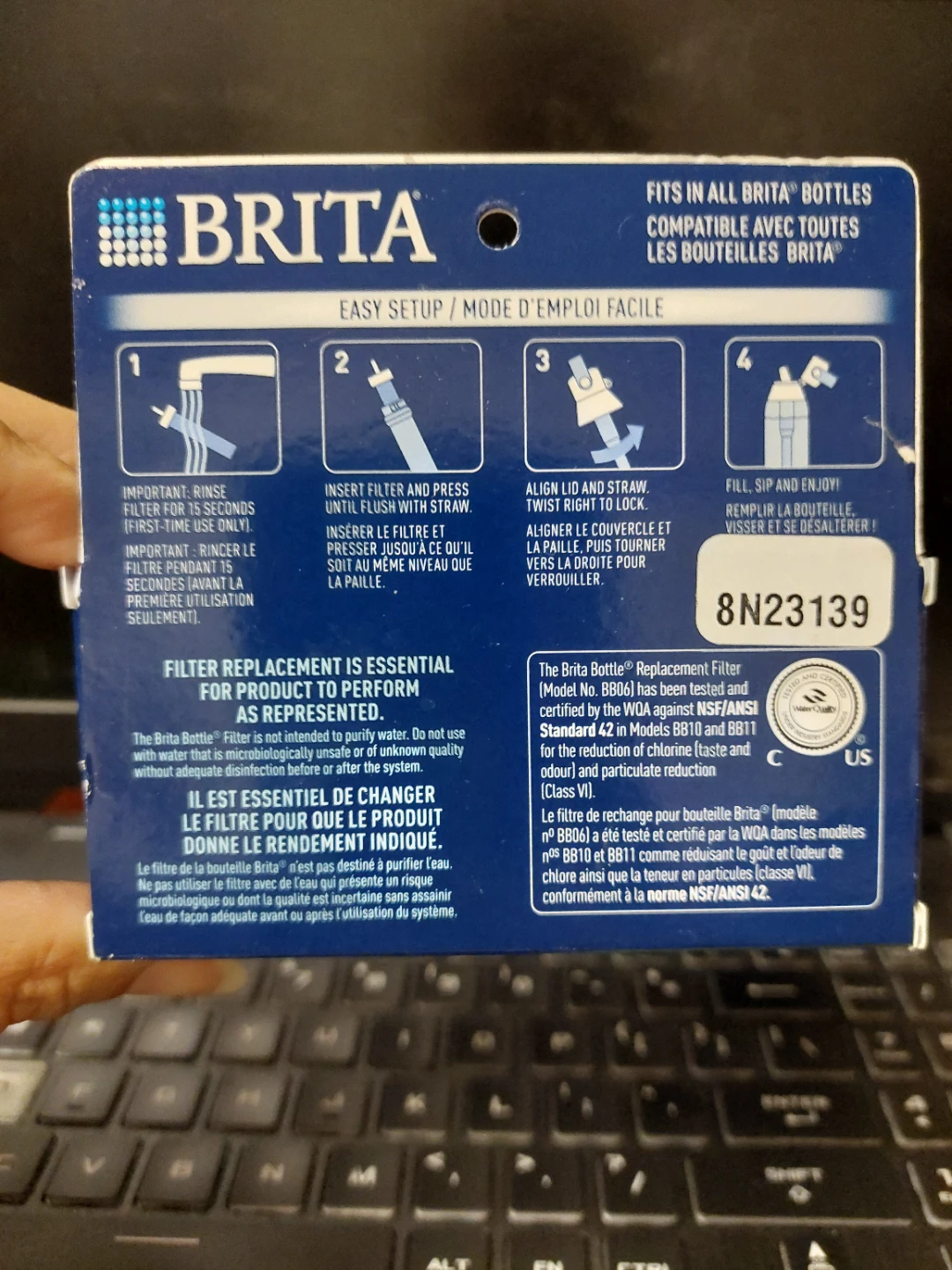 BRITA Premium Bottle Replacement Filters - 2 Filters - photo 2